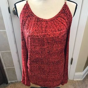Michael Kors Cold Shoulder Top